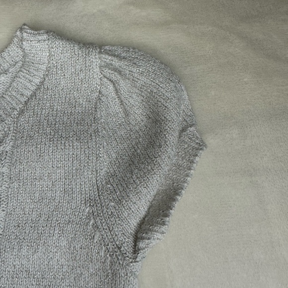 Gymboree sparkling ruffled cable-knit sweater dress - Picture 4 of 5